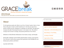Tablet Screenshot of gracebreak.com